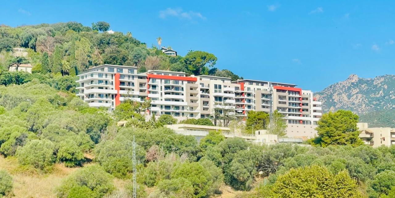 Ajaccio T2 Grand Standing Neuf Vue Mer Centre-Ville & Plages Dış mekan fotoğraf
